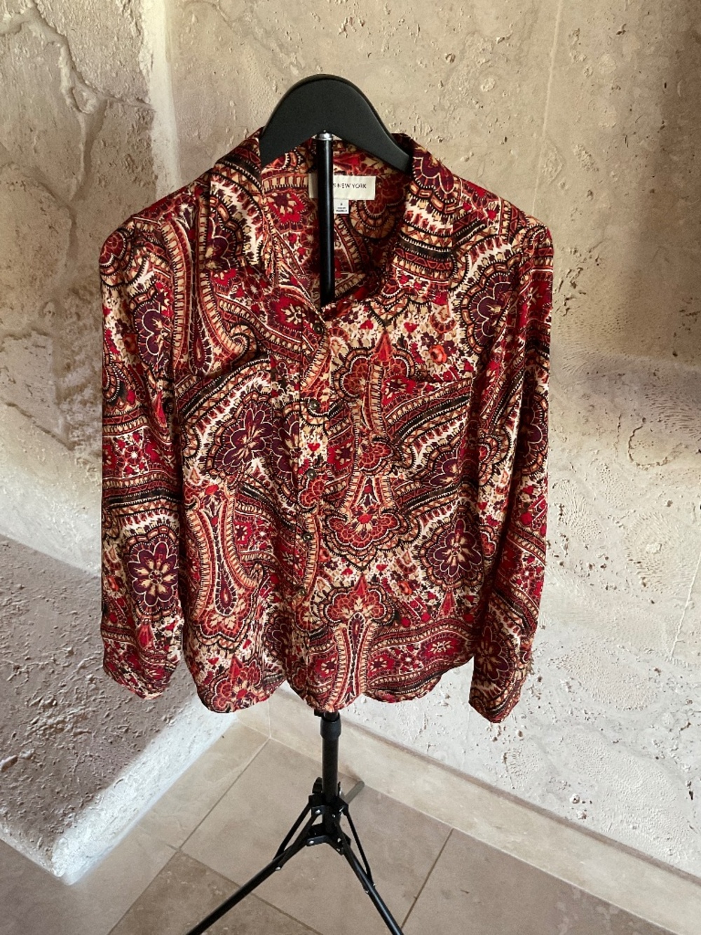Jones New York Blouse Size Medium